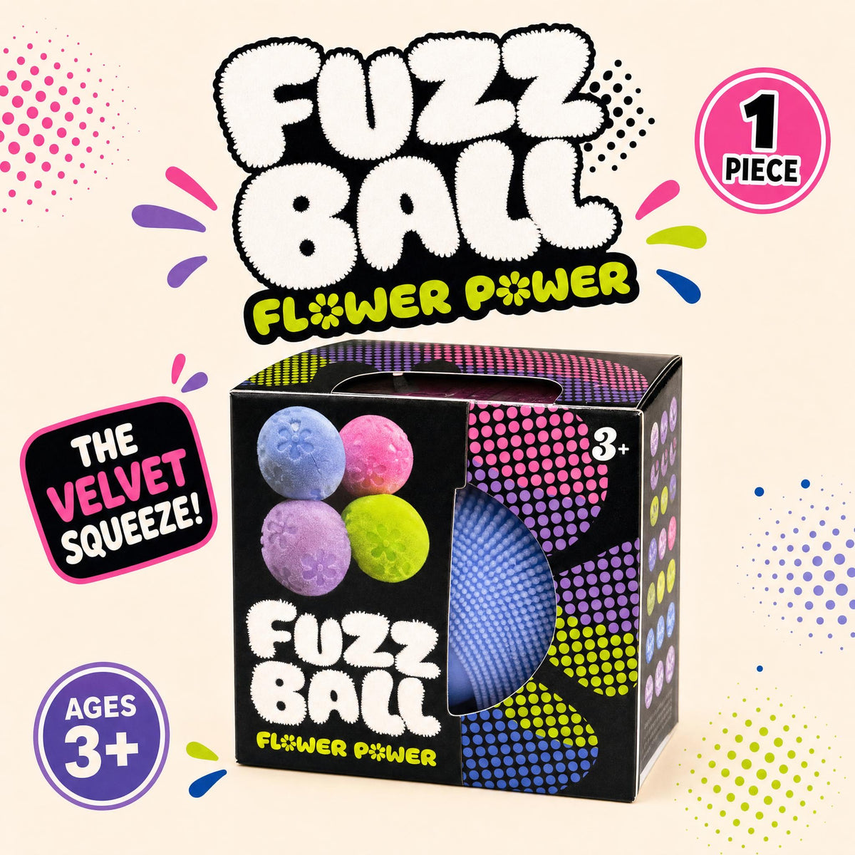 Fuzz Ball — The Velvet Squeeze 💜