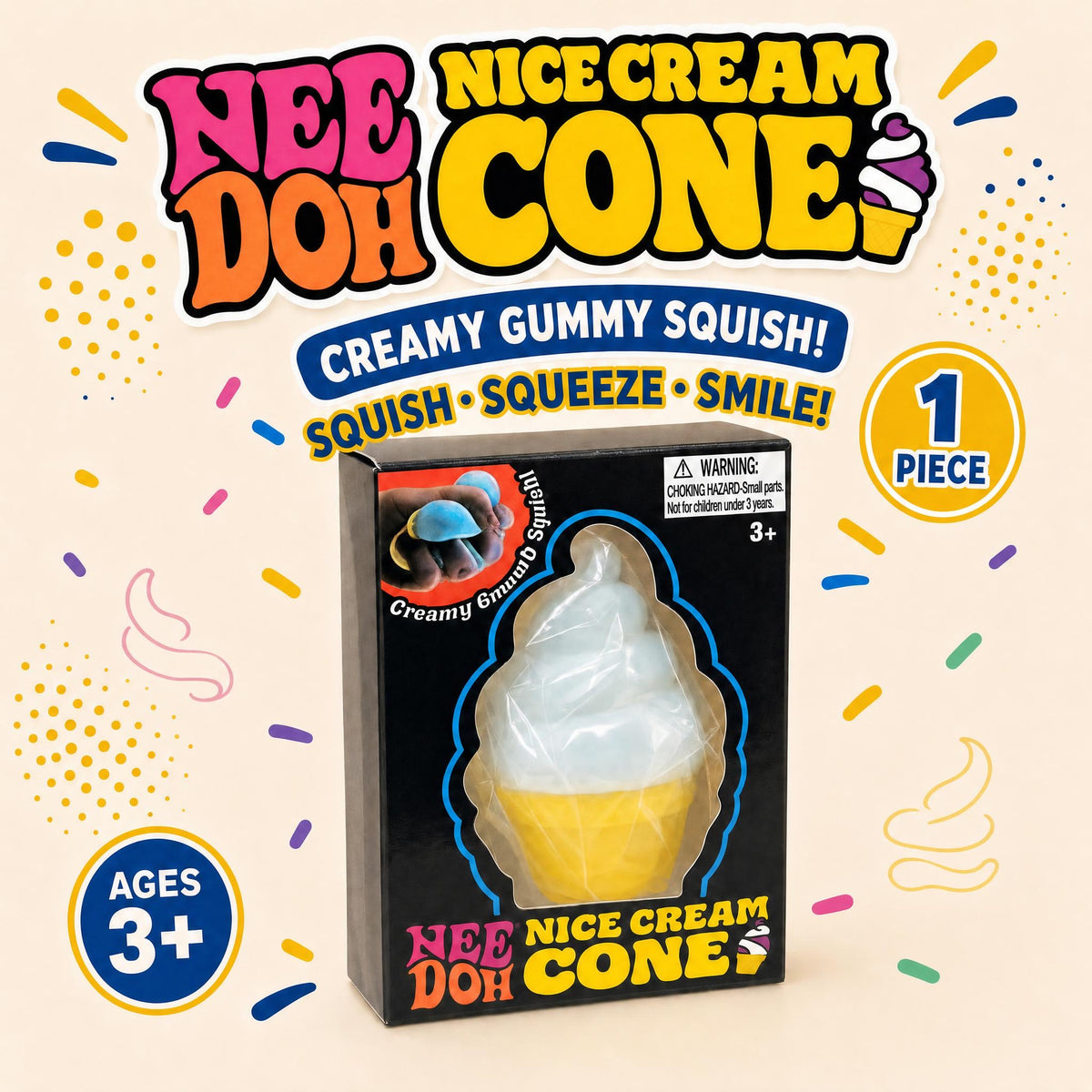 Nee Doh Nice Cream Cone 🍦